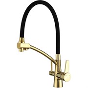 Смеситель для кухни Gappo G4398-13 Золото Черный 42877
