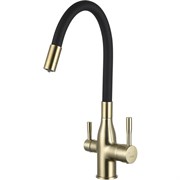 СМЕСИТЕЛЬ ДЛЯ КУХНИ С ГИБКИМ ИЗЛИВОМ FRAP H69 F4396-3 42475