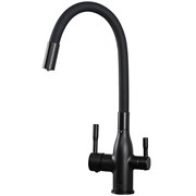 СМЕСИТЕЛЬ ДЛЯ КУХНИ С ГИБКИМ ИЗЛИВОМ FRAP H69 F4396-6 42879