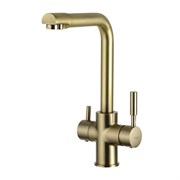СМЕСИТЕЛЬ ДЛЯ КУХНИ СО ВСТРОЕННЫМ ФИЛЬТРОМ (КРАНОМ) ПОД ПИТЬЕВУЮ ВОДУ FRAP H52 F4352-4 42915