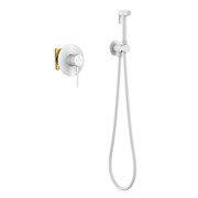 Гигиенический душ скрытого монтажа Timo Saona 2389/16SM Белый матовый 43350