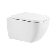 Подвесной унитаз BELBAGNO ALPINA BB10100CH+BB2032SC с крышкой микролифт 20585