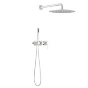 Душевая система скрытого монтажа Timo Saona SX-2349/16SM Белый матовый 43683