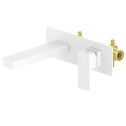 Смеситель для раковины скрытого монтажа TIMO Selene 2071/16SM 2071/16SM Белый матовый 43752