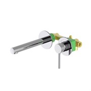 Смеситель для раковины встроенный с защитой от ожогов  Timo Saona 2391/00SM Хром 43753