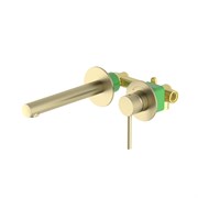 Смеситель для раковины встроенный с защитой от ожогов  Timo Saona 2391/17SM Золото матовое 43755