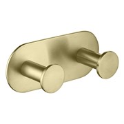 Вешалка-2 крючка Timo Saona 13014/17 Золото матовое 43848