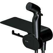 Гигиенический душ с прогрессивным смесителем AM.PM Like F0202622 черный матовый 43928