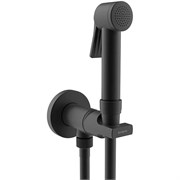 Гигиенический душ с прогрессивным смесителем Bossini PALOMA FLAT APICE E34002B.073 черный матовый 43950
