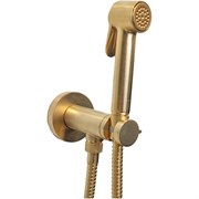 Гигиенический душ с прогрессивным смесителем BOSSINI PALOMA BRASS E37005B.043 золото матовое 43951