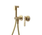 Гигиенический душ скрытого монтажа Bronze de Luxe 3253CG  матовое золото 43953