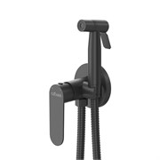 Гигиенический душ со встраиваемым смесителем CEZARES STYLUS-DIF-NOP черный матовый 43986