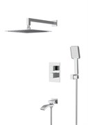 Душевая система скрытого монтажа с термостатом GAPPO G7107-40 хром 39592