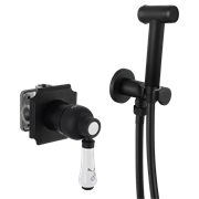 Гигиенический душ со встраиваемым смесителем Elghansa TERRAKOTTA 34C0686-Black (Set-84) 44046