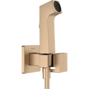 Гигиенический душ скрытого монтажа Hansgrohe Bidette E 29233140/29235180 шлифованная бронза 44078