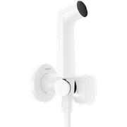 Гигиенический душ скрытого монтажа Hansgrohe Bidette E 29232700/29235180 белый матовый 44082