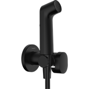 Гигиенический душ скрытого монтажа Hansgrohe Bidette E 229232670/29235180 черный матовый 44084