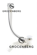 Полуавтоматический слив-перелив для ванны Grocenberg GB240W Белый 44110