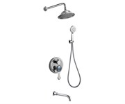 Душевая система скрытого монтажа Bronze de Luxe Yasmina NT800/B03 хром 28539