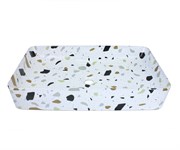 Раковина накладная Bronze de Luxe Terrazzo1061TR  (605х350х110) 44281