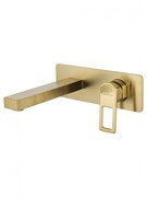 Смеситель для раковины скрытого монтажа WONZON & WOGHAND FRAME WW-88869010- BG Брашированное золото 44356