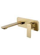 Смеситель для раковины скрытого монтажа WONZON & WOGHAND DIAMOND WW-88869011- BG Брашированное золото 44360
