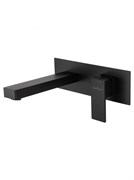 Смеситель для раковины скрытого монтажа WONZON & WOGHAND CUBE WW-88869016-MB черный матовый 44366