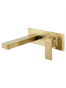 Смеситель для раковины скрытого монтажа WONZON & WOGHAND CUBE WW-88869016- BG Брашированное золото 44368