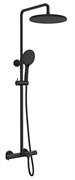 Душевая система с термостатом KAISER Serio 05382-9 черная матовая 44647