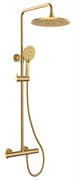 Душевая система с термостатом KAISER Serio 05577-3 золото матовое 44655