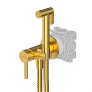 Гигиенический душ скрытого монтажа WHITECROSS Y SYSYBI2GLB (брашированное золото) 44685