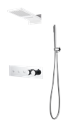 Душевая система с термостатом скрытого монтажа Boheme Fusion 131-CR Хром 44744