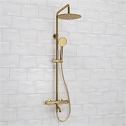 Душевая система с термостатом Wasserkraft Thermo A188.208.207.PG глянцевое золото 44762