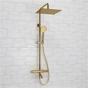 Душевая система с термостатом Wasserkraft Thermo A188.261.207.PG глянцевое золото 44764