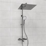 Душевая система с термостатом Wasserkraft ThermoA199.119.065.087.CH хром 44783