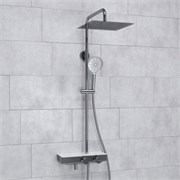 Душевая система с термостатом Wasserkraft Thermo A113.118.127.CH хром 44794