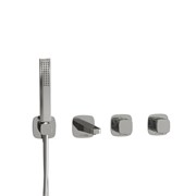 Смеситель скрытого монтажа для ванны с душем Wasserkraft Naab A8651.312.314.326.087.103 хром 44820