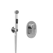 Гигиенический душ скрытого монтажа WasserKRAFT Kammel A111856  хром 24054