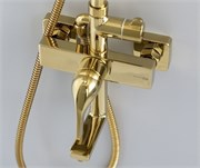 Душевая система со смесителем Wasserkraft  Sauer A171.256.348.PG глянцевое золото 44879