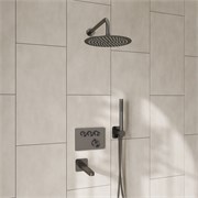 Душевая система скрытого монтажа с термостатом WasserKraft Thermo A4258.097.121.275.100.276.298 никель 44937