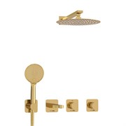 Душевая система скрытого монтажа Wasserkraft Ems A7651.304.305.183.208.280.197.207 золото глянец 44958