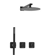 Душевая система скрытого монтажа Wasserkraft Fulda A5251.299.219.258.302.242.217 черная матовая 44968