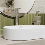 Высокий смеситель для раковины Wasserkraft Wern 4203H никель 44984