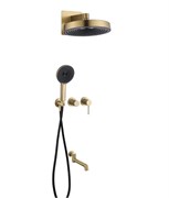 Душевая система скрытого монтажа BesserKraft B.500.01MG золото матовое 44994