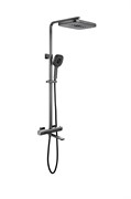 Душевая система с термостатом BesserKraft B.140.01GR графит 45009