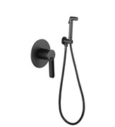 Гигиенический душ скрытого монтажа ViEiR V083553-C черный матовый 45060