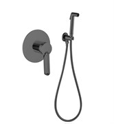 Гигиенический душ скрытого монтажа ViEiR V083553-G графит 45061