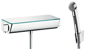 Гигиенический душ с термостатом настенным Hansgrohe Ecostat Select 13161000 13161000