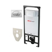 Инсталляция для унитаза AlcaPlast Sadromodul 4 в 1 A101/1200+M071+M91 с кнопкой SET 4 v 1 A101+M071