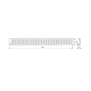 Решетка для душевого лотка Alcaplast PURE-750L глянцевая PURE-750L